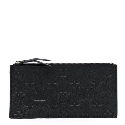 Louis Vuitton Empreinte Felicie Chain Wallet Zippered Insert Black 1 of 4