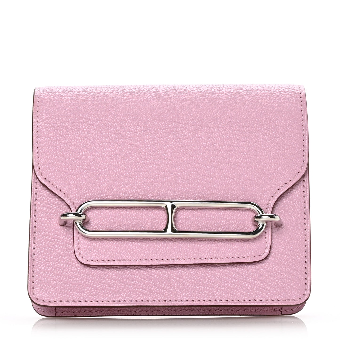 Chevre Mysore Roulis Slim Wallet Mauve Sylvestre