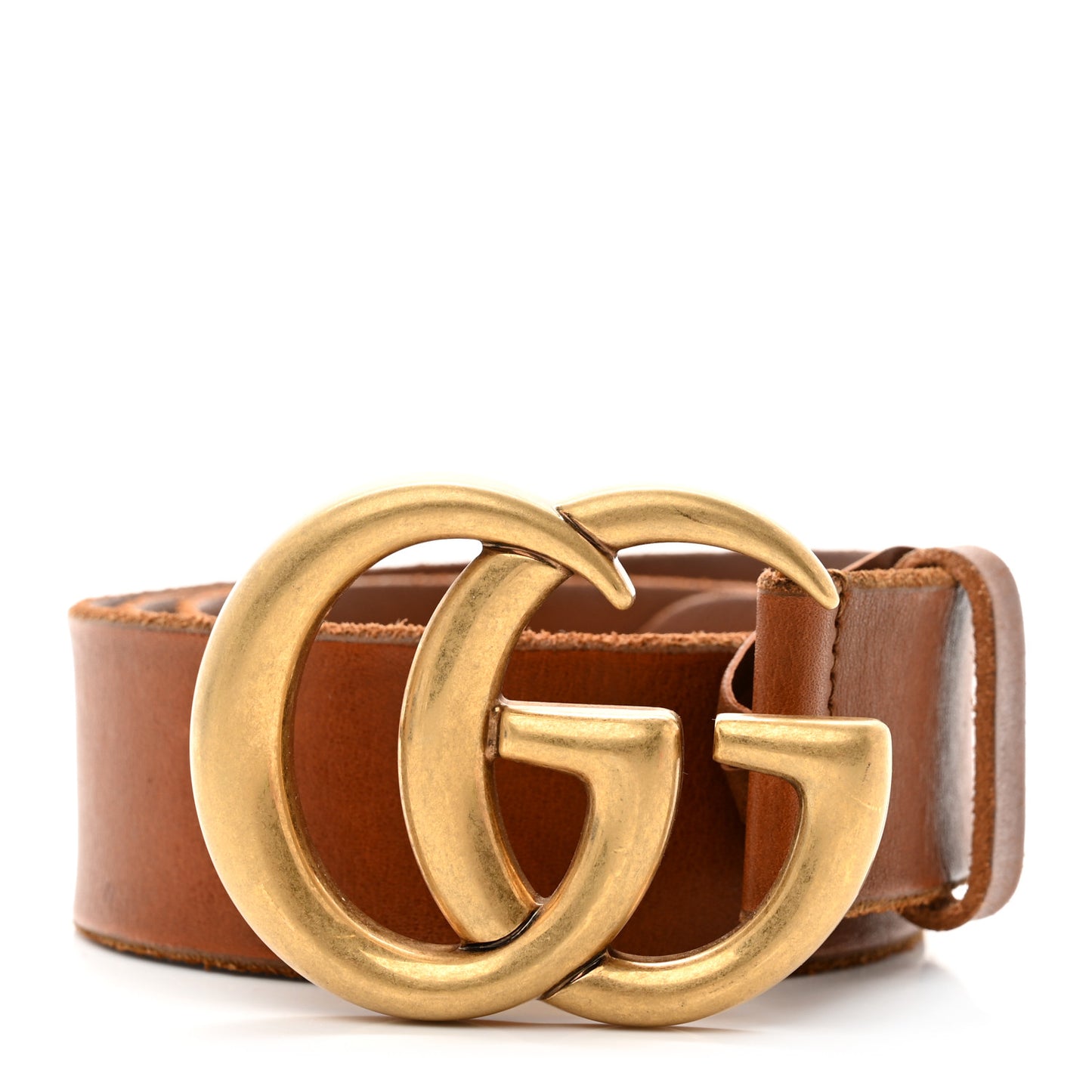 Faded Calfskin Double G 40mm Belt 85 34 Cuir