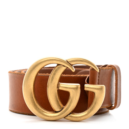 Gucci Faded Calfskin Double G 40mm Belt 85 34 Cuir 1 of 5