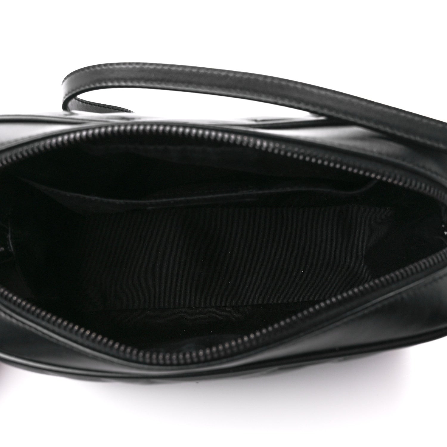 Saint Laurent Calfskin Matelasse Monogram Monochrome Lou Camera Bag Black 5 of 10