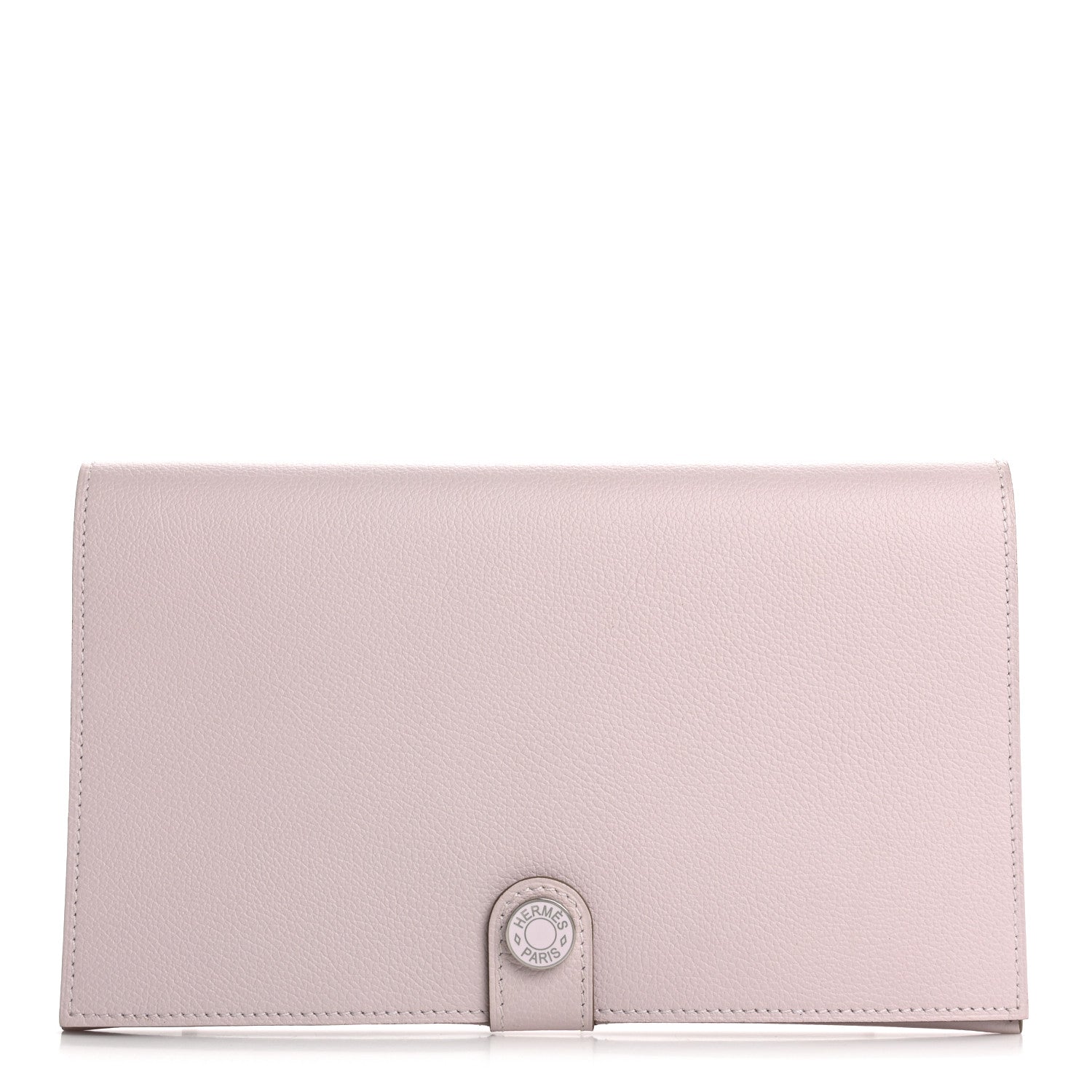 Hermes Evercolor RMS Toutenmain Wallet Mauve Pale 1 of 8