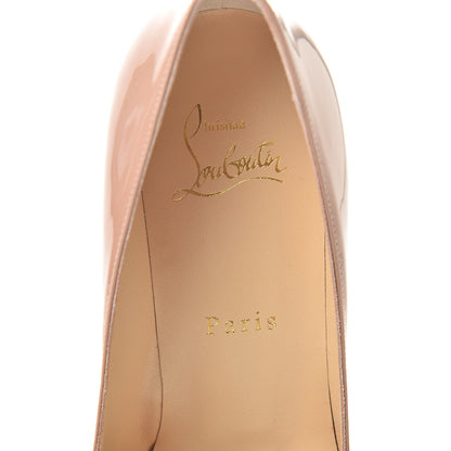 Christian Louboutin Patent Cadrilla 70 Pumps 36.5 Nude 6 of 8