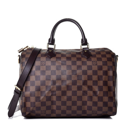 Louis Vuitton Damier Ebene Speedy Bandouliere 30 1 of 15