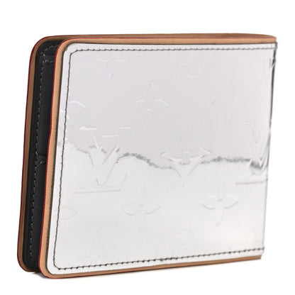 Louis Vuitton Monogram Mirror Slender Wallet Silver 2 of 7