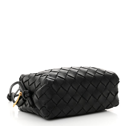 Bottega Veneta Nappa Intrecciato Mini Loop Camera Bag Black 4 of 9