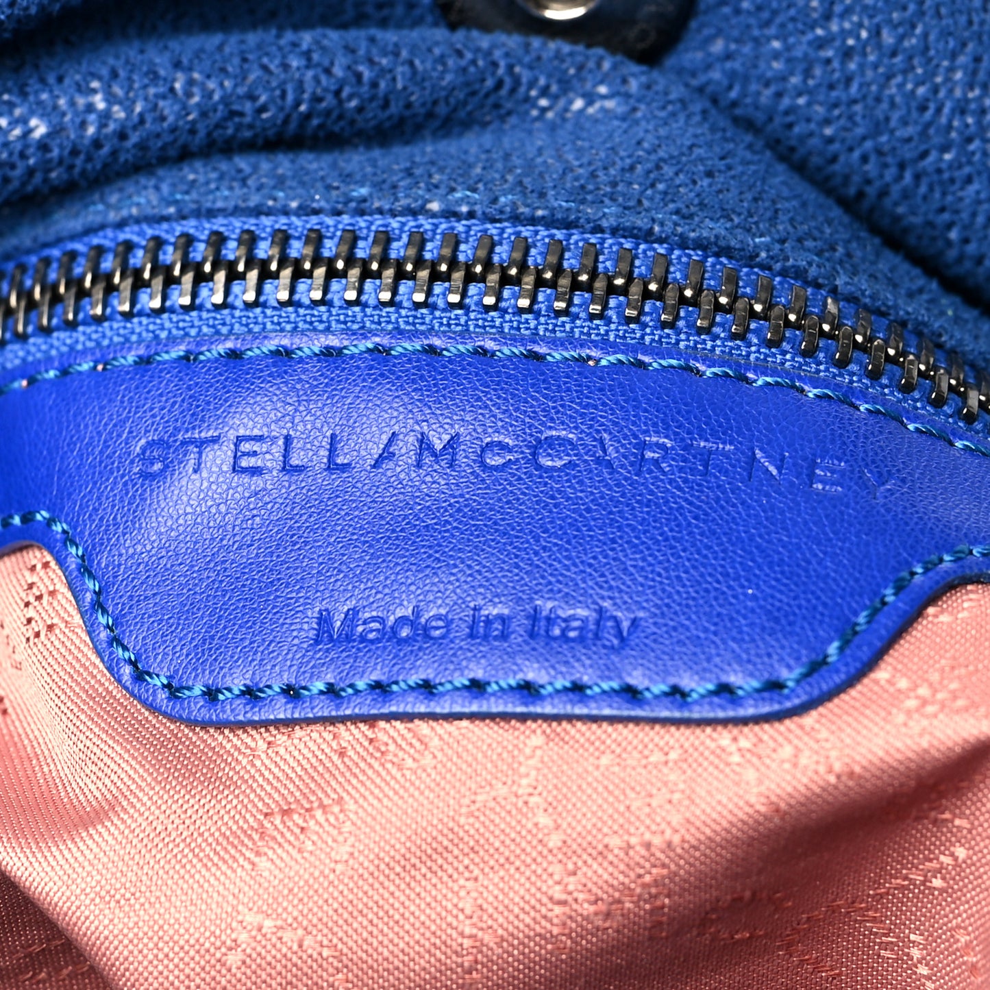 Shaggy Deer Small Falabella Tote Royal Blue