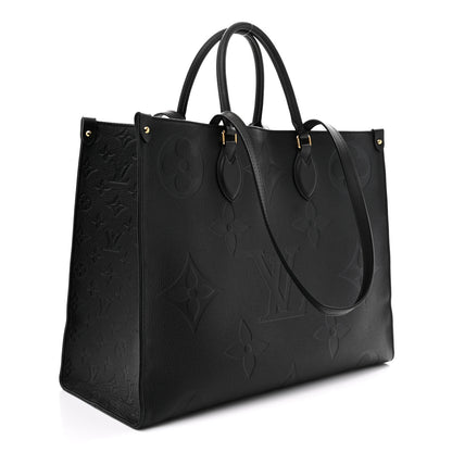 Louis Vuitton Empreinte Monogram Giant Onthego GM Black 3 of 10