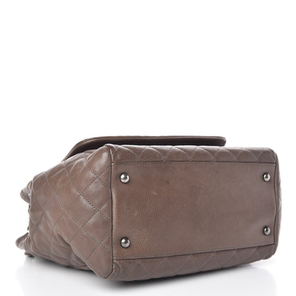 Chanel Calfskin Quilted Istanbul Accordion Flap Brown 4 of 11