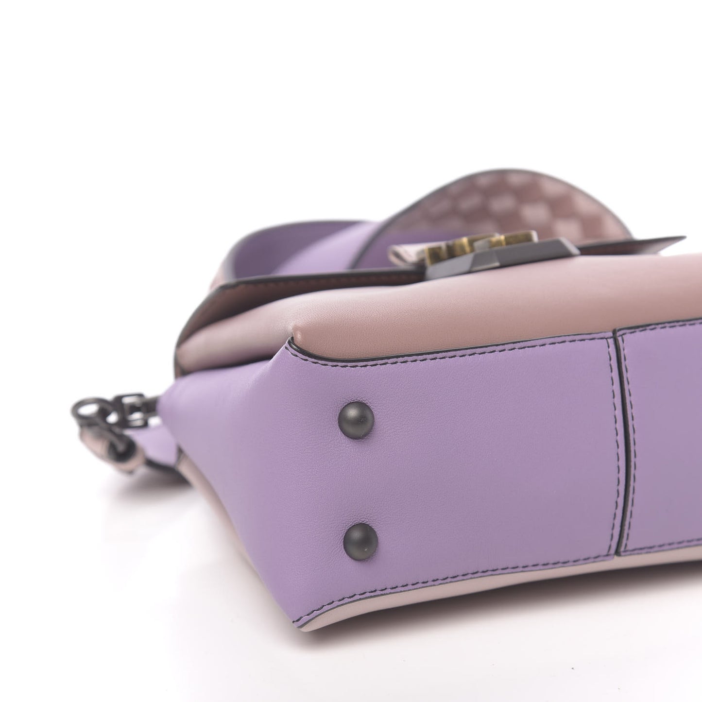 Nappa Multicolor Mini Piazza Bag Deco Rose Quartz Wisteria