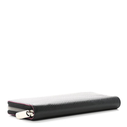 Louis Vuitton Epi Zippy Wallet Black Hot Pink 4 of 11