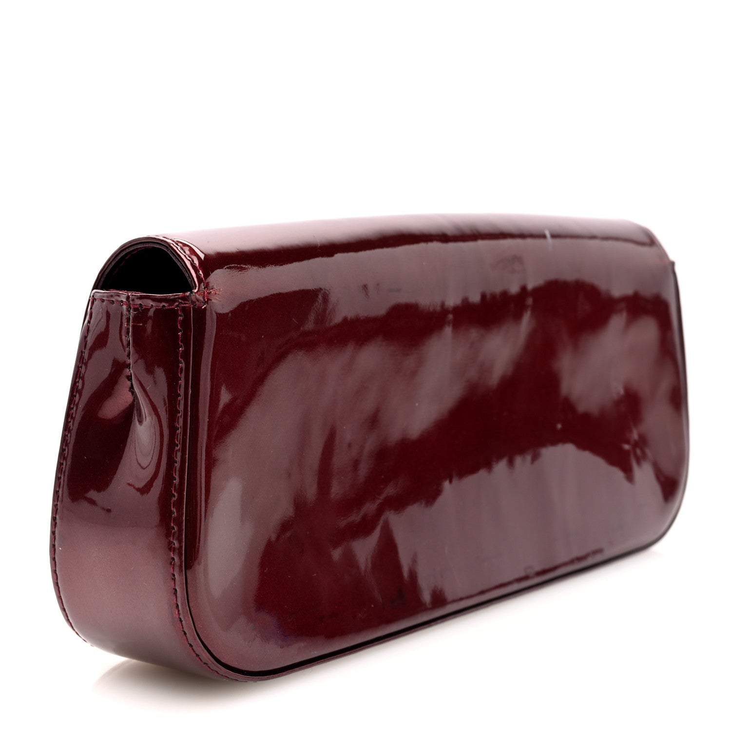 Louis Vuitton Patent Sobe Clutch Rouge Fauviste 3 of 7