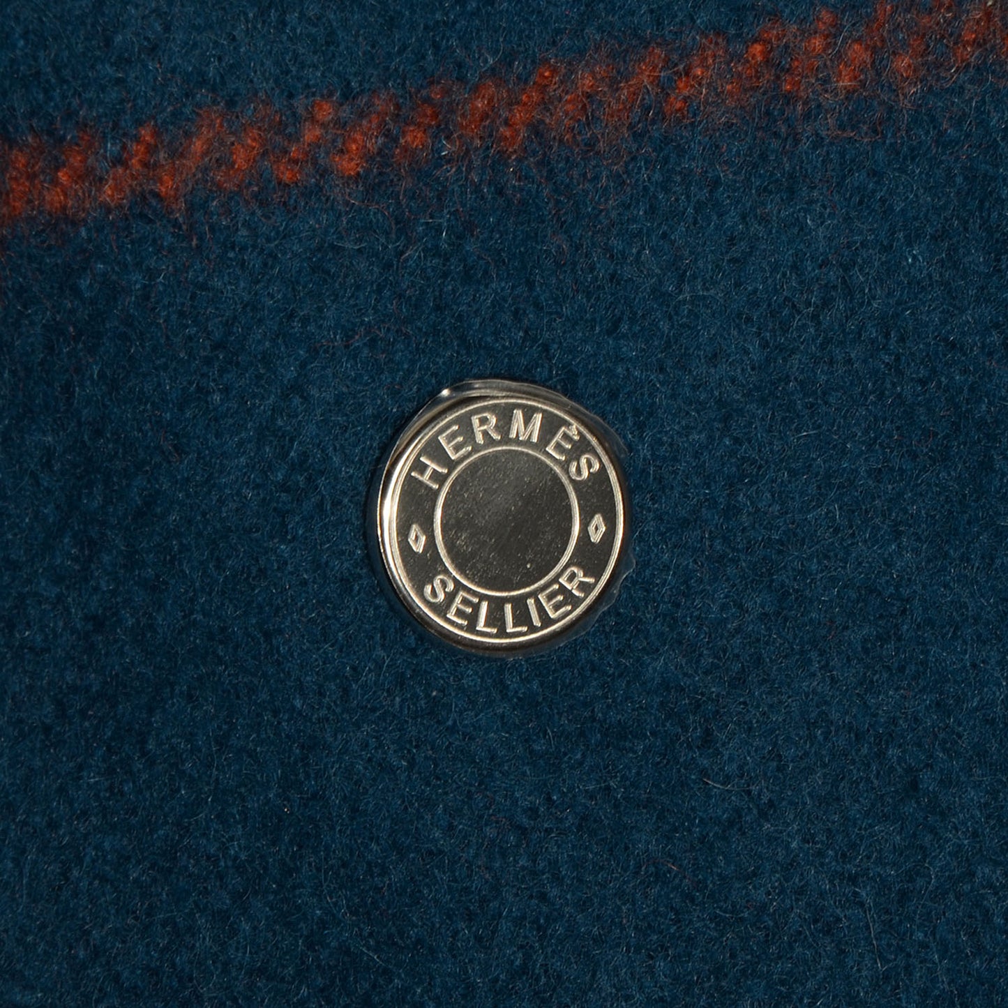 Wool Rocabar Blanket Bleu De Prusse