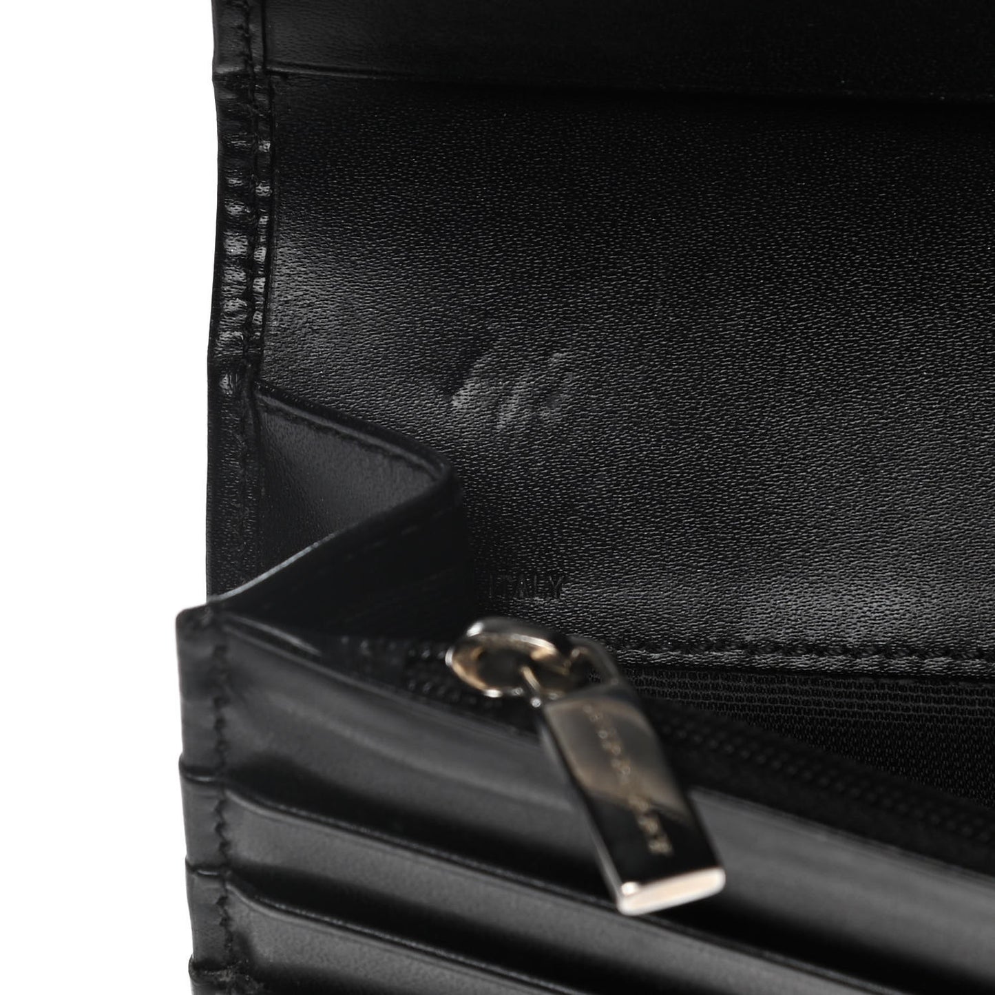 House Check Continental Wallet Black