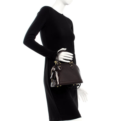 Louis Vuitton Vernis Alma BB Amarante 3 of 10