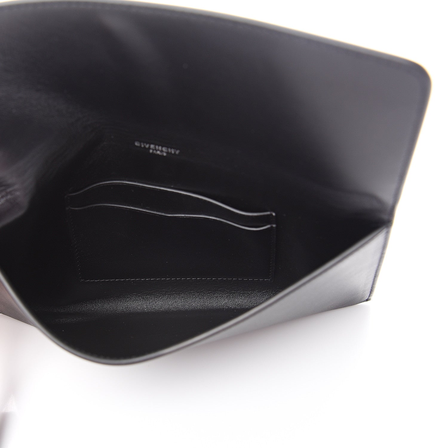 Givenchy Calfskin 4G Flap Pouch Black 4 of 7