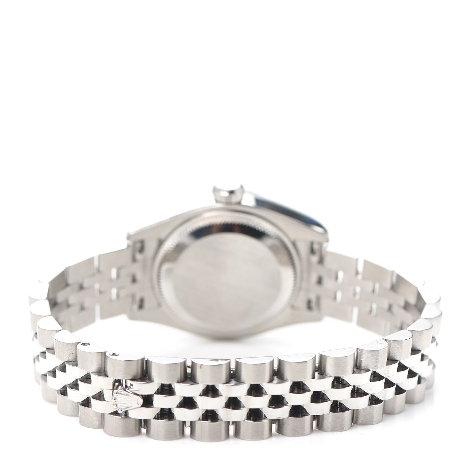 Rolex Stainless Steel 18K White Gold Diamond 26mm Oyster Perpetual Datejust Watch Pink 179174 3 of 5