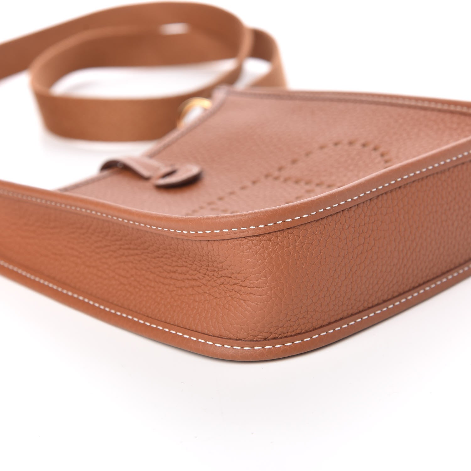 Hermes Taurillon Clemence Evelyne TPM Gold 8 of 10