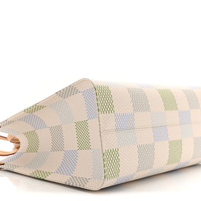 Louis Vuitton Damier Giant Onthego MM Pistachio 8 of 9