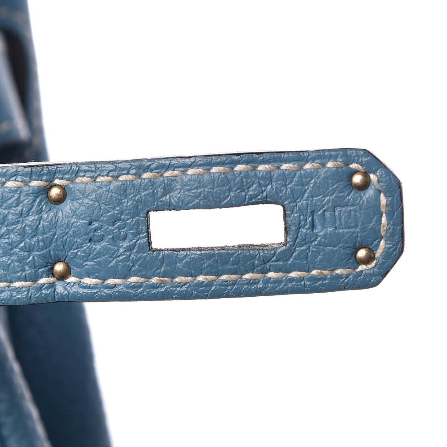 Togo Kelly Retourne 32 Blue Jean