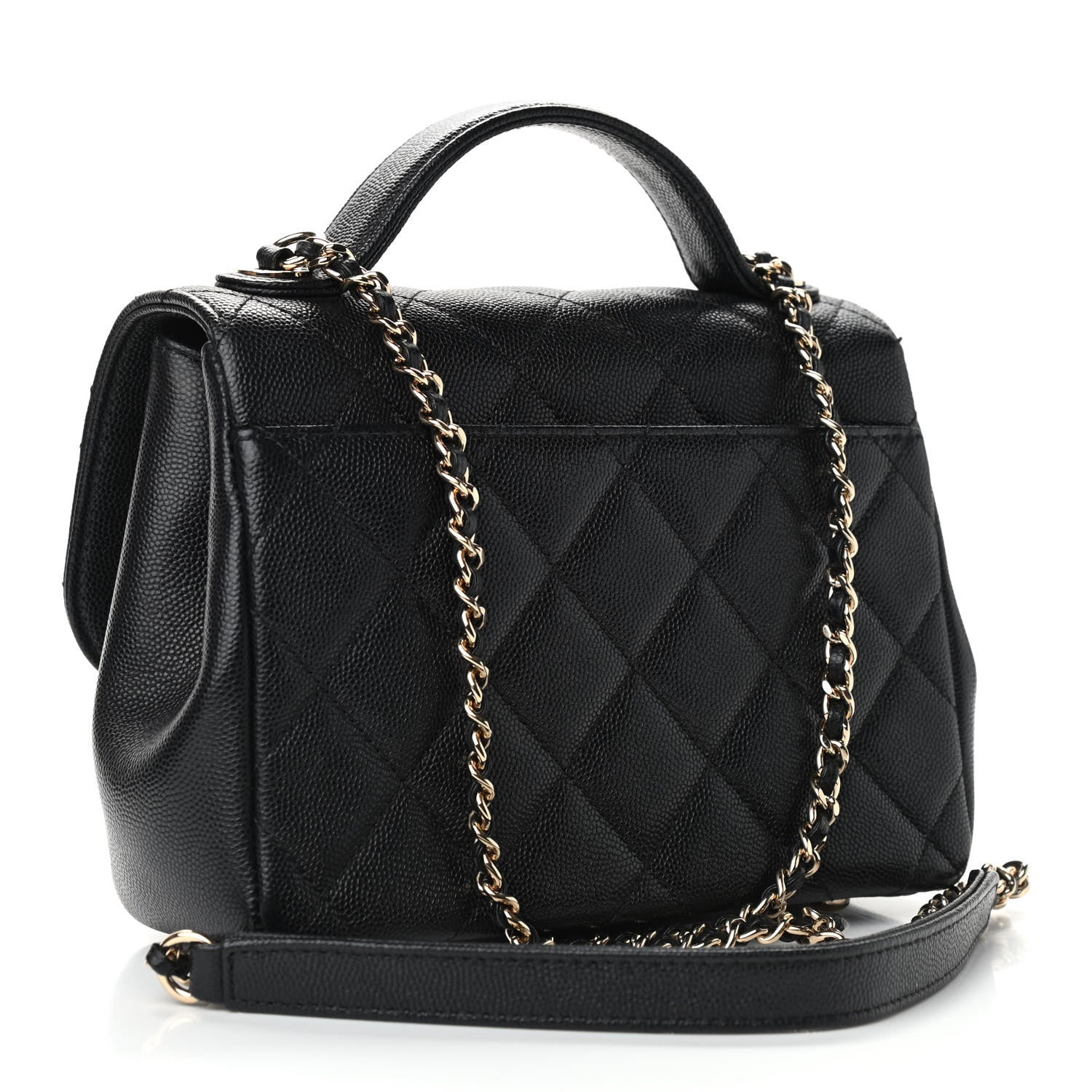 Chanel Caviar Quilted Small Business Affinity Flap Black 3 of 12