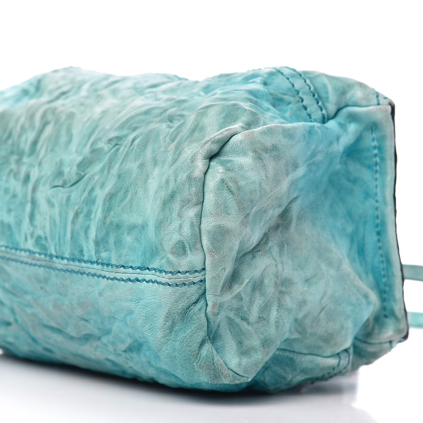 Tumbled Sheepskin Mini Pandora Sky Blue