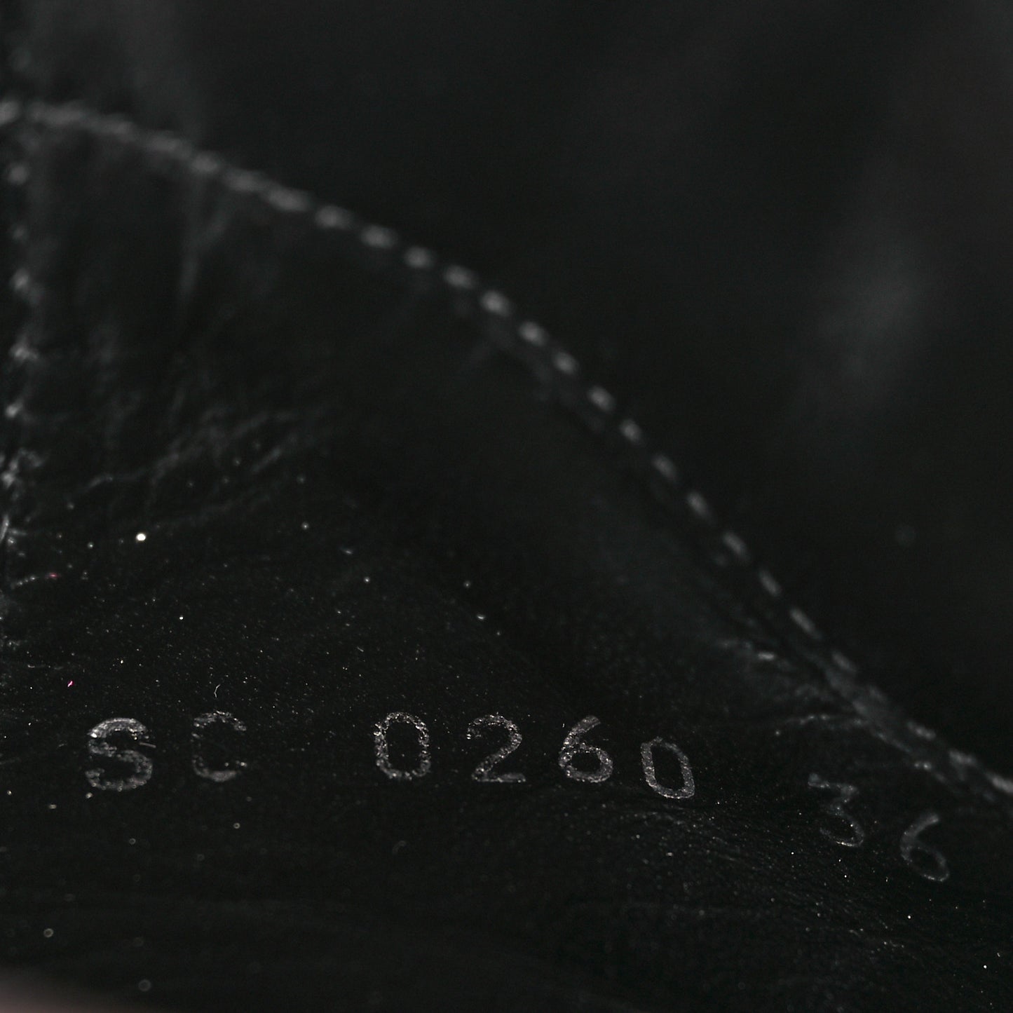 Suede Calfskin Monogram Laureate Platform Desert Boots 36 Black