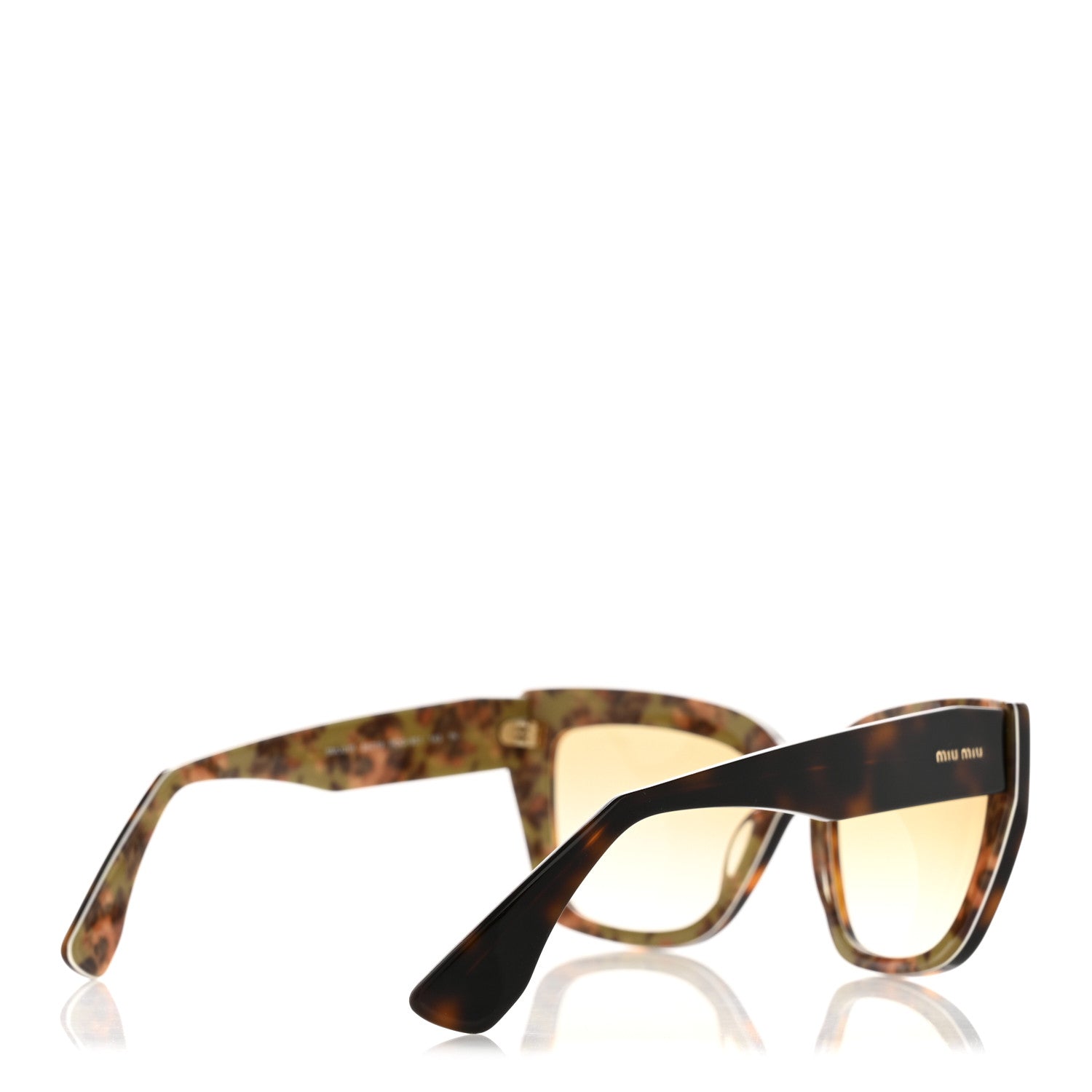 Miu Miu Acetate Sunglasses SMU01P Tortoise 4 of 8