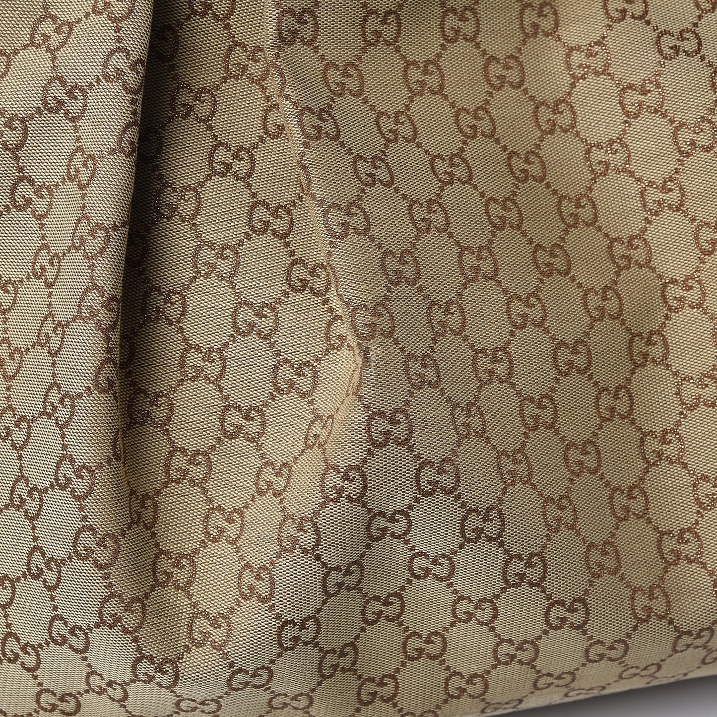 Metallic Monogram Large Sukey Tote Bronze