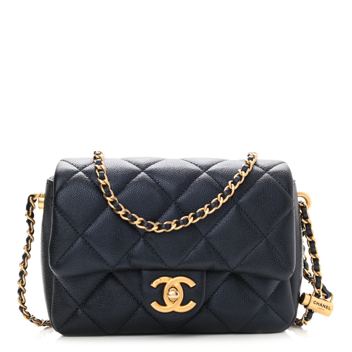 Chanel Iridescent Caviar Quilted Mini My Perfect Flap Black 1 of 10