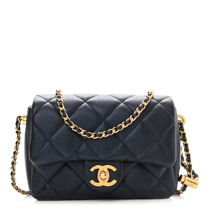 Chanel Iridescent Caviar Quilted Mini My Perfect Flap Black 1 of 10