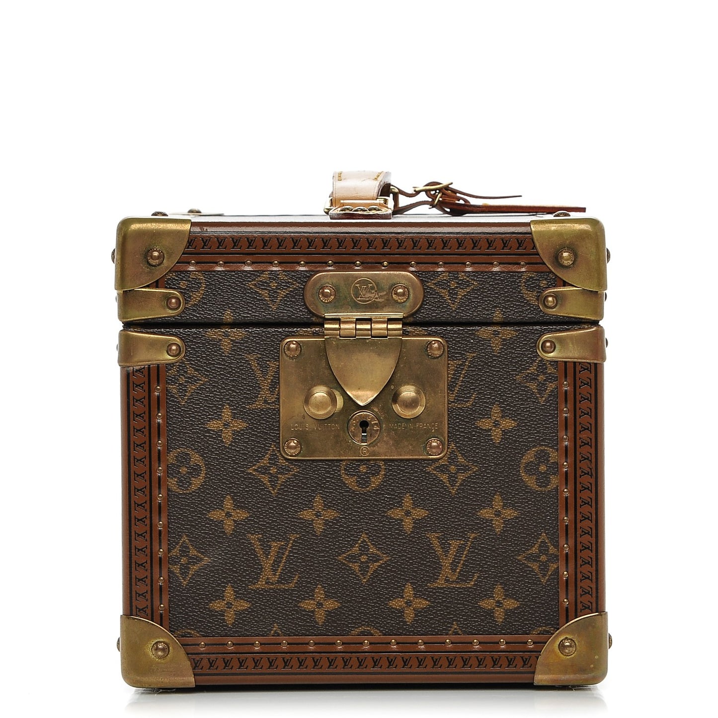 Monogram Boite Flacons Beauty Train Trunk Case