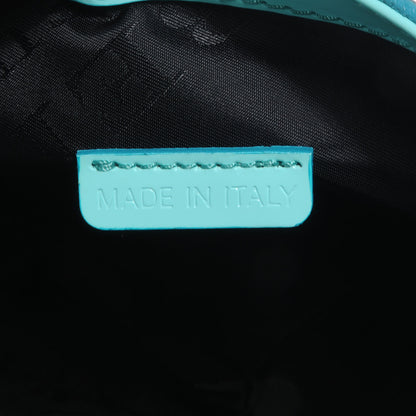 Burberry Patent Leather Leigh Small Crossbody Bag Turquoise 8 of 12