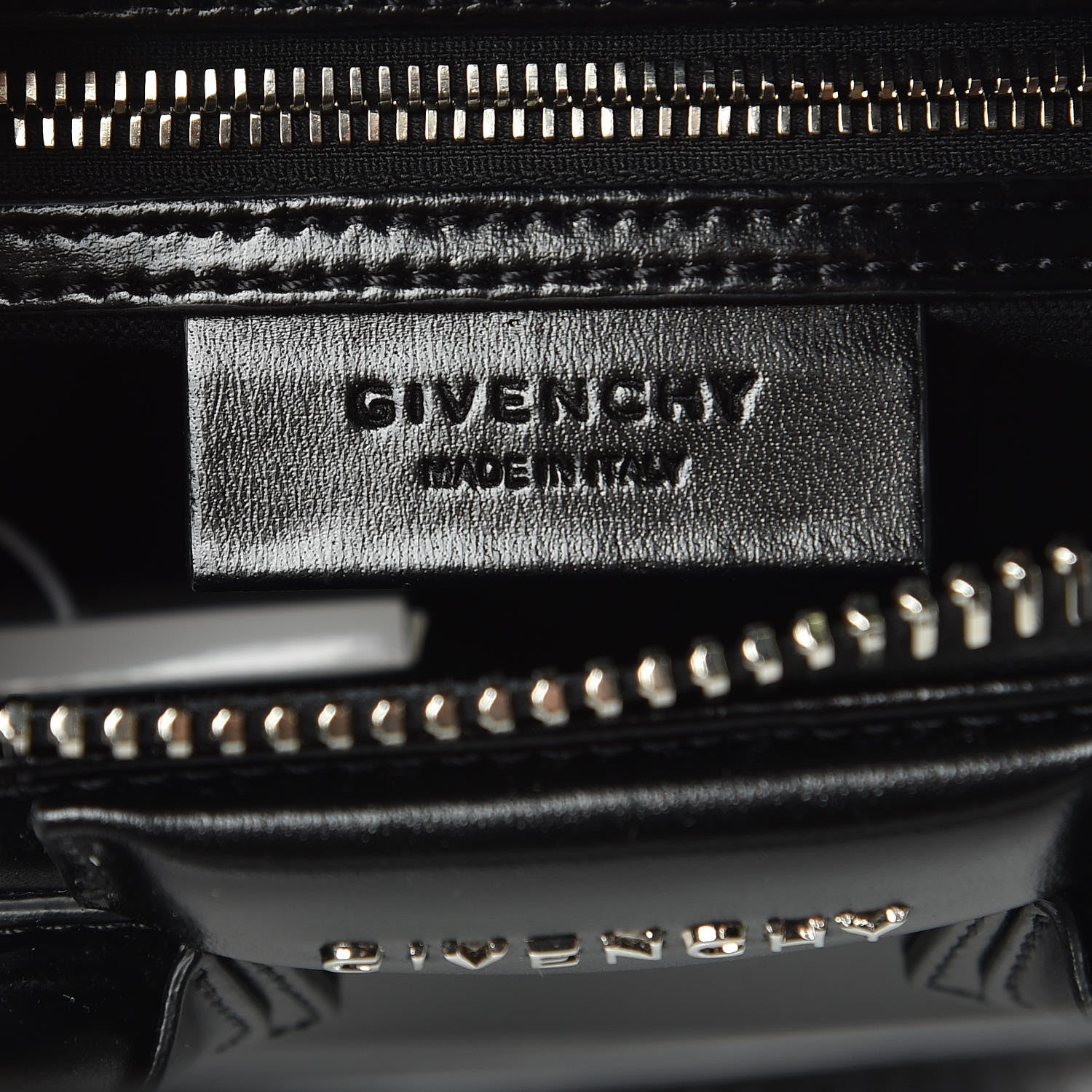Givenchy Shiny Lord Calfskin Mini Antigona Black 6 of 11