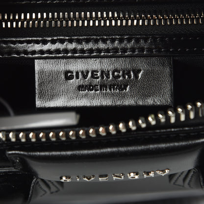 Givenchy Shiny Lord Calfskin Mini Antigona Black 6 of 11