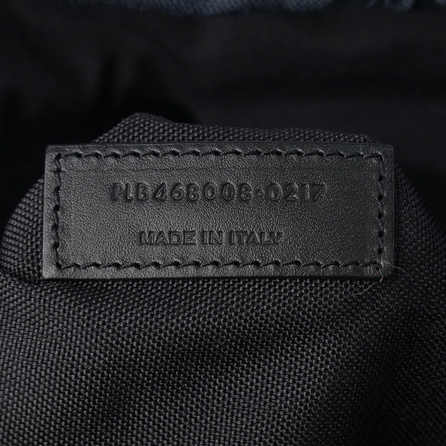 Saint Laurent Canvas Moon Backpack Navy 7 of 10