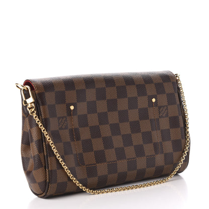 Louis Vuitton Damier Ebene Favorite MM 3 of 11