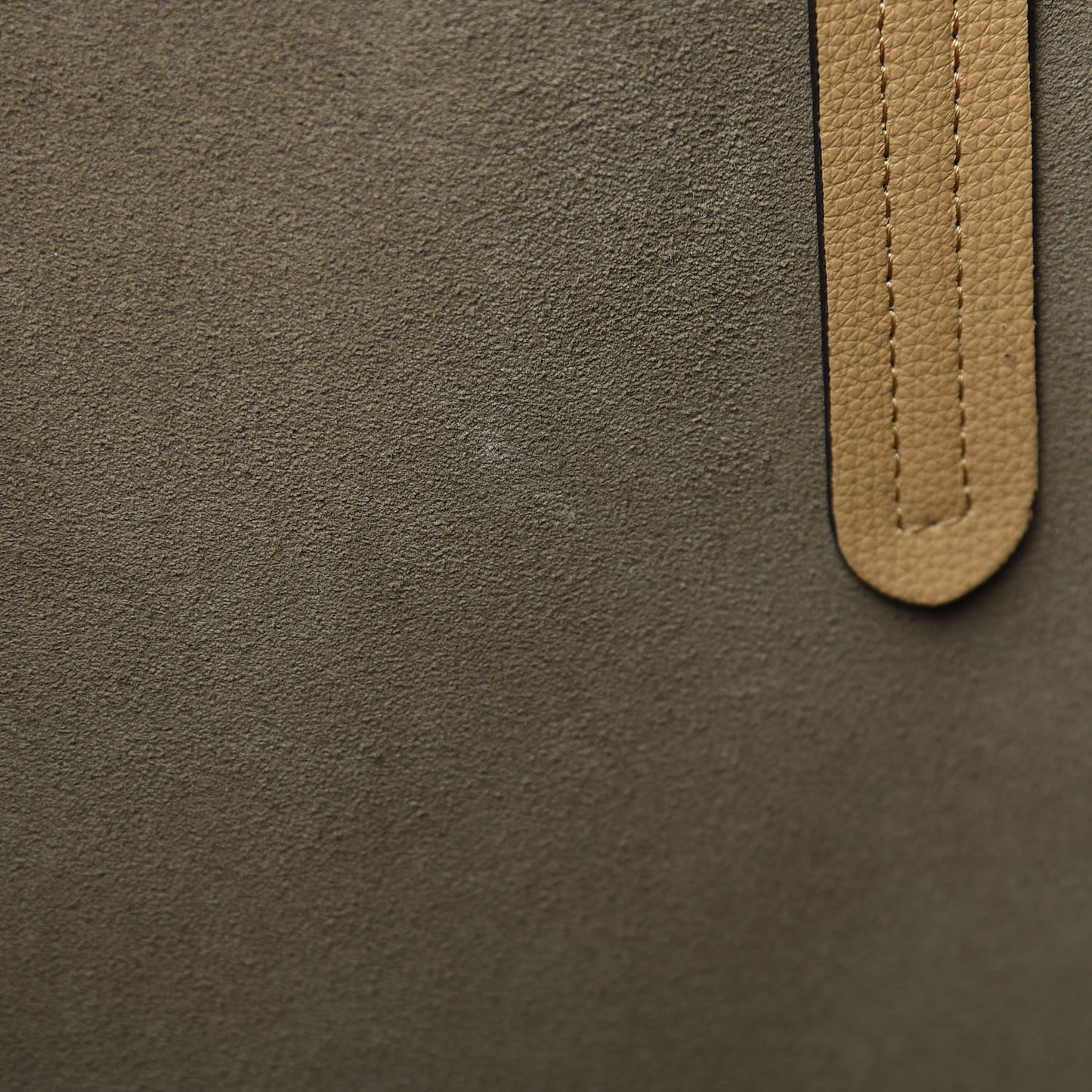 Vitello Vienna Enamel F is Fendi Shopping Tote Miele Scuro Taupe