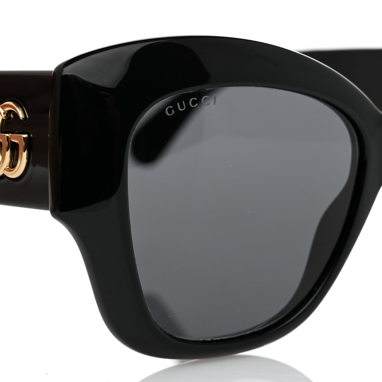 Acetate GG Butterfly Sunglasses GG0808S Black