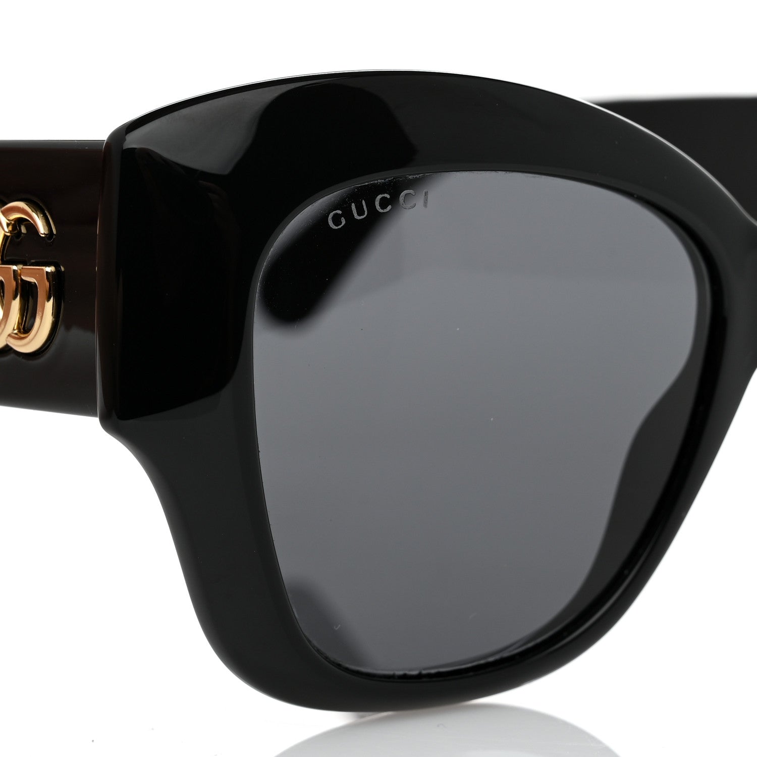 Gucci Acetate GG Butterfly Sunglasses GG0808S Black 7 of 8