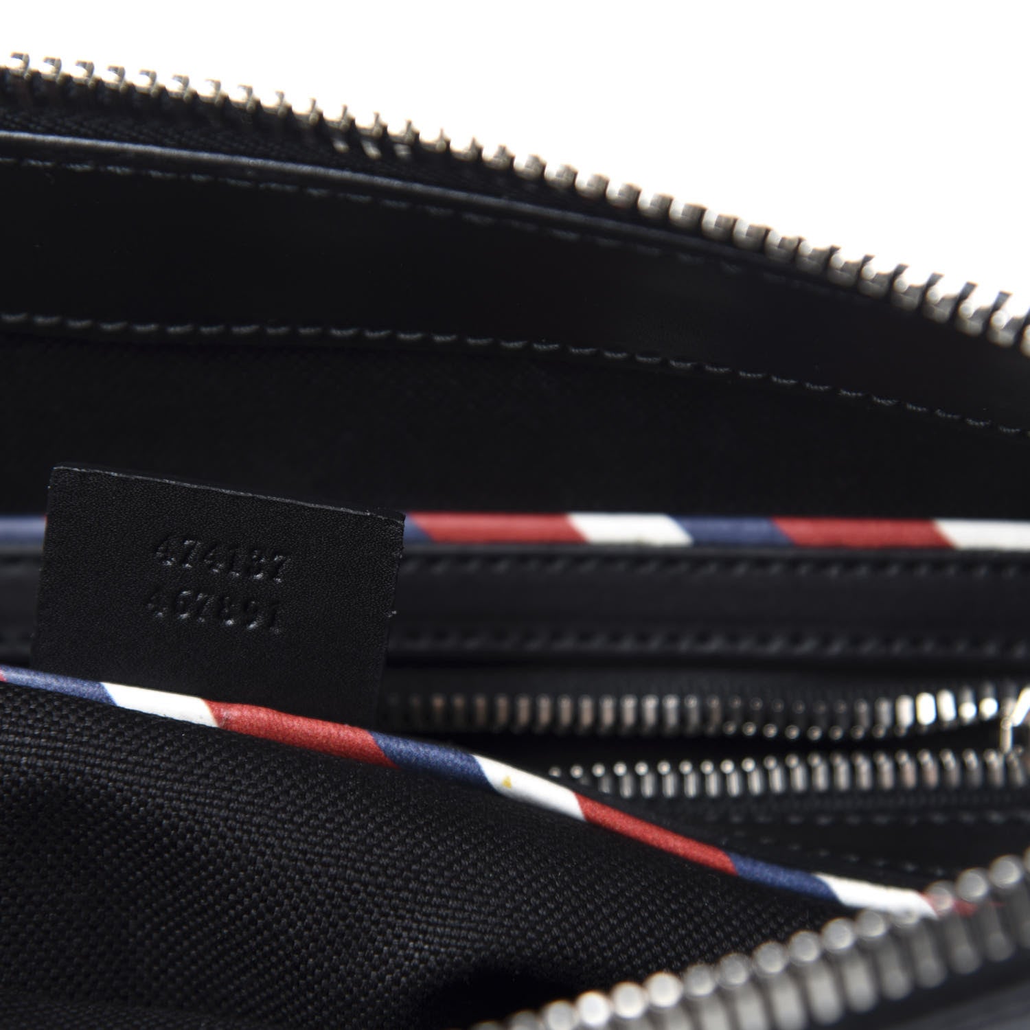 Gucci GG Supreme Monogram Night Courrier Flat Messenger Bag Black Multicolor 9 of 11