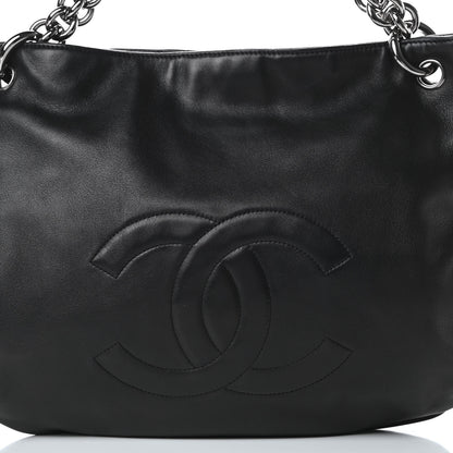 Chanel Lambskin Soft and Chain Small Hobo Black 8 of 11