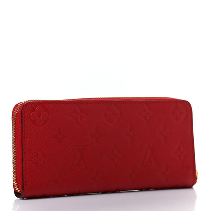 Louis Vuitton Empreinte Clemence Wallet Cherry 3 of 7