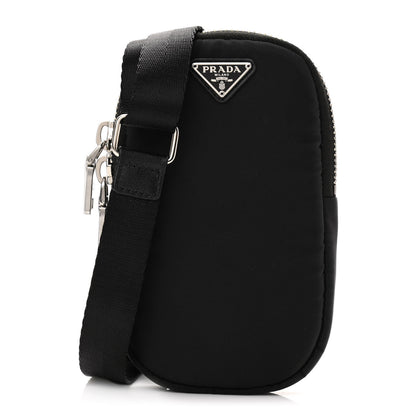 Prada Tessuto Nylon Pocket Mini Bag Black 1 of 9