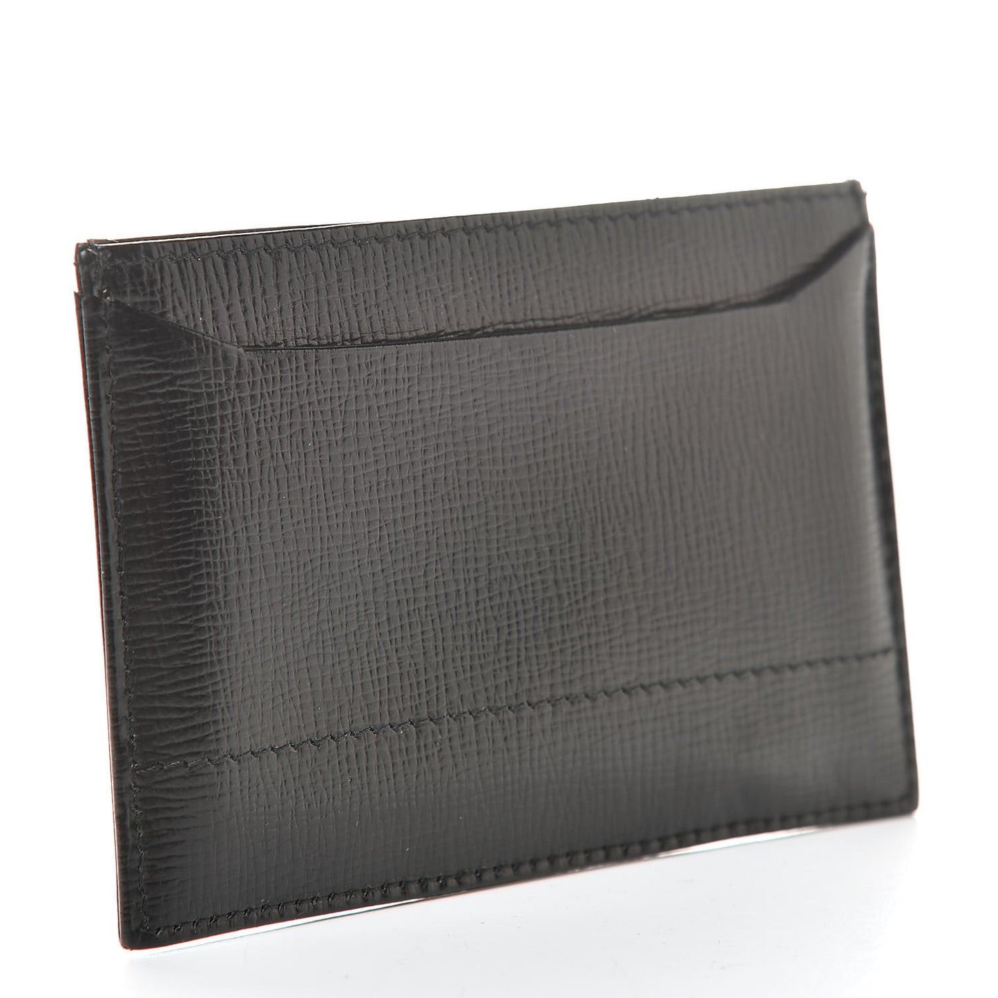 Spazzolato Frame Card Holder Black