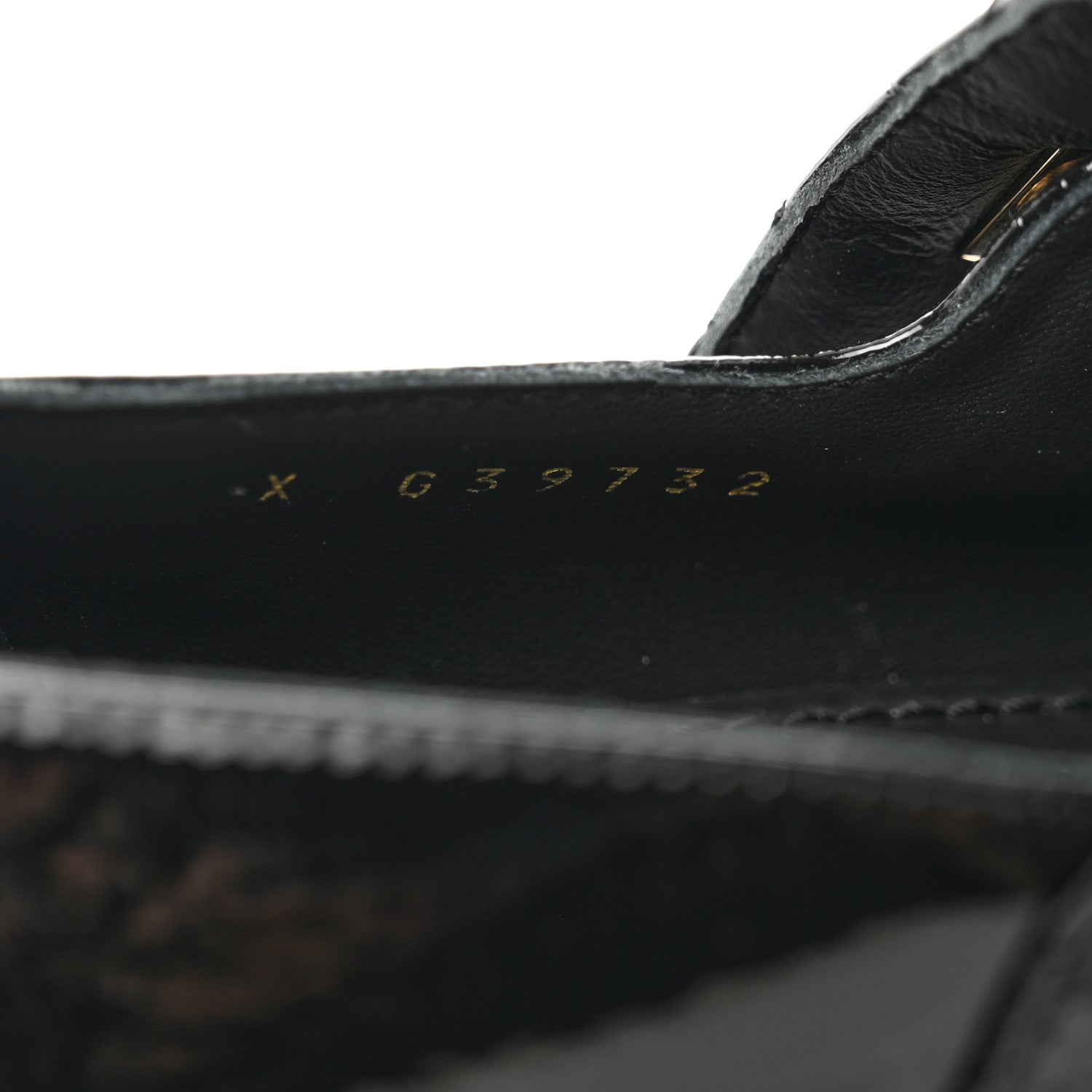 Chanel Patent Goatskin Cap Toe Mary Janes 38 Black 8 of 8