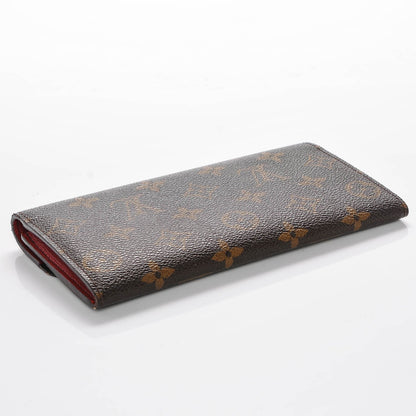 Louis Vuitton Monogram Emilie Wallet Red 4 of 6