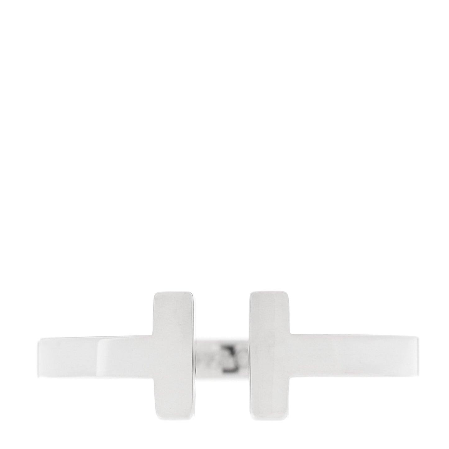 Sterling Silver T Square Ring 57 8