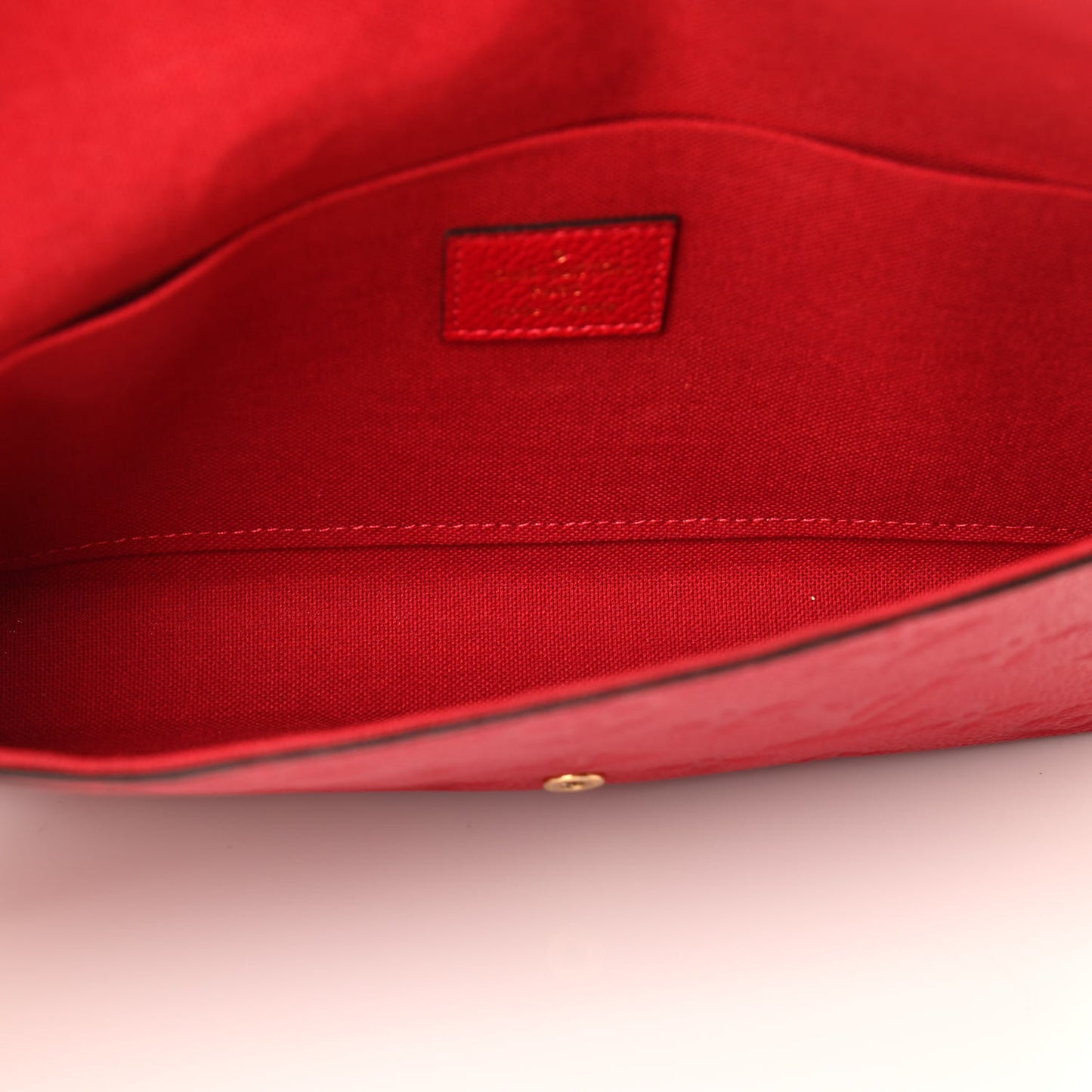 Empreinte Pochette Felicie Chain Wallet Cherry