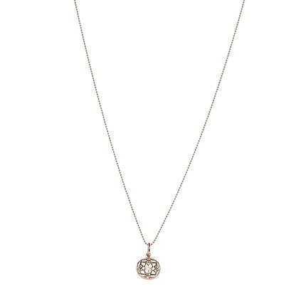 Tiffany 18K Yellow Gold Paloma Picasso Zellige Medallion Pendant Necklace 1 of 4